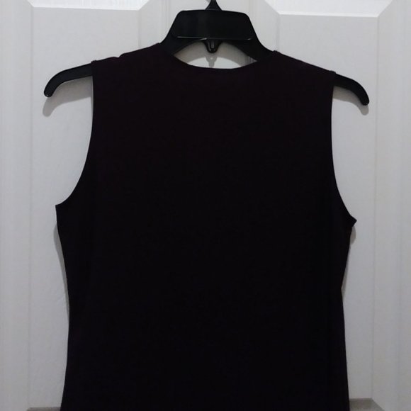 SOLD SOLD SOLD Suzie in the City Purple Blouse Medium - Picture 5 of 16